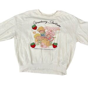 Strawberry Shortcake Sweatshirt Embroidered